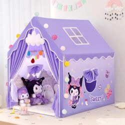 Children's Indoor Tent, Girl's Birthday Dream Castle, Separate Bed Artifact, Kuromi Princess Playhouse, Toy Storage