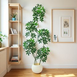 Simulated Green Plant Duckbill Tree Indoor High-End Light Luxury Decorative Ornaments Advanced Artificial Plant Fake Tree Floor-Standing Potted Flower