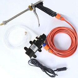 Car Washing Gadget for Home Use, 220V High-Pressure Mini Portable Self-Priming 12V Car Water Pump