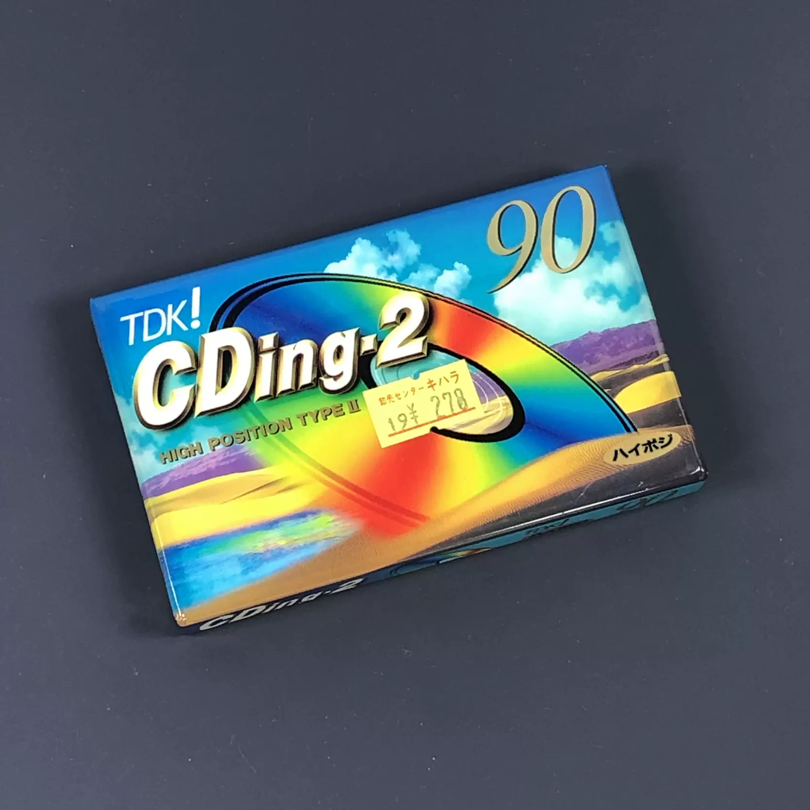 TDK CDing-2 cding2磁带二类磁带全新空白录音带卡带新品未开封