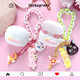 Baseus AIRGO AS01 Bone Bone Bone Bone Protocol Ambront AIRGO 1RING Headian Shell Cute Beauty Girl Silicone Soft Shell