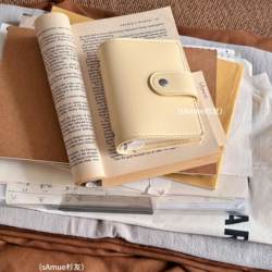 M5 Snap-Button Loose-Leaf Notebook Soft Cover Portable Pocket Notebook Samue Original Design