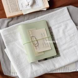 Shanyou A6 Quirky Loose-Leaf Notebook Portable Diary Notepad French Grid Weekly Planner Samue