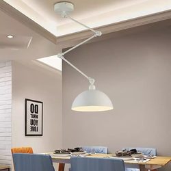 Simple Modern Offset Installation Chandelier, Creative Bedroom Bar, Milk Tea Shop, Barber Shop, Creative and Personalized Folding Chandelier