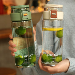 Tritan Water Cup for Men, High-Looking Plastic, High-Temperature Resistant, Sports, Women's Cycling, Portable, Anti-Fall, Summer Tea Cup