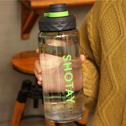 Shangtai Large-Capacity Water Cup, Plastic, High Temperature Resistant, 2000ml Water Bottle for Boys, Anti-Fall, New Summer Model for Girls, 2025 Cup