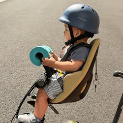 Bicycle Child Seat Anti-Collision Pad, Cushion for Mountain and Road Bikes, Child Riding Anti-Collision Soft Pad, Front-Mounted Universal