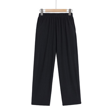 Pine pants high -waist pants grandma clothing
