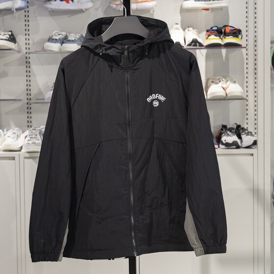 
Li Ning sports windbreaker men's 2025 summer new style anti-wu BADFIVE loose casual jacket AFDV129