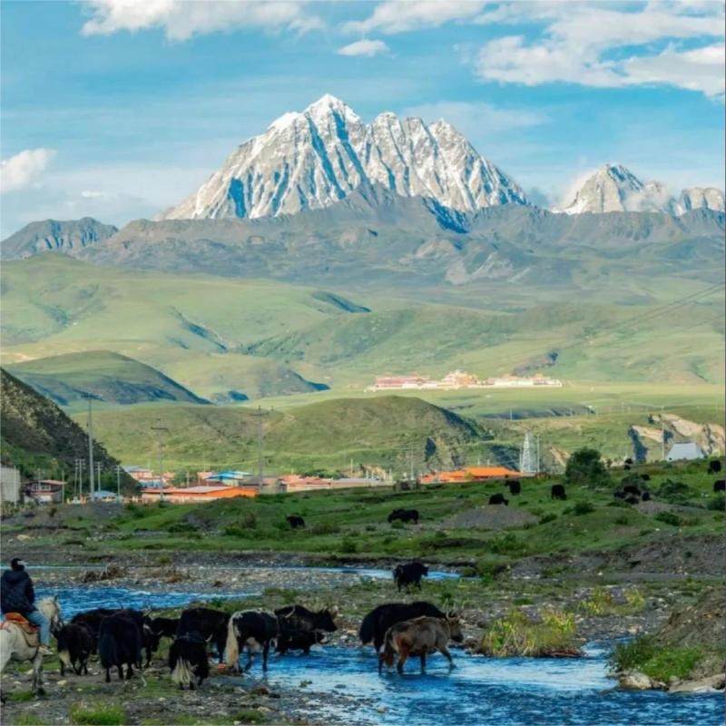 【摄影坦克团】2-4人团成都出发四姑娘山海螺沟川西跟团游4日游