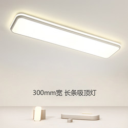 30cm Wide Strip Ceiling Light, Ultra-Thin Seamless Rectangular Light for Corridor, Hallway, Cloakroom, Led Balcony Light