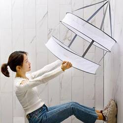 Clothes Drying Net, Foldable Basket for Drying Clothes, Multifunctional Sweater Drying Net Bag, Flat-Lay Basket Net Bag