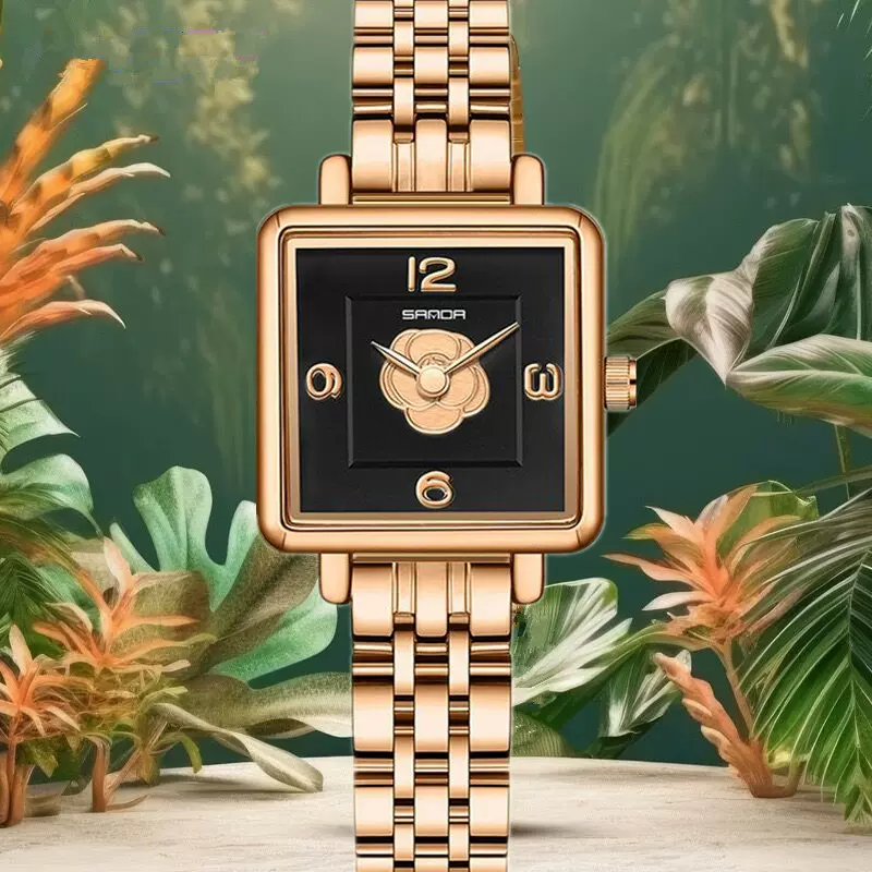 新品　腕時計　高級感　茶色　12
