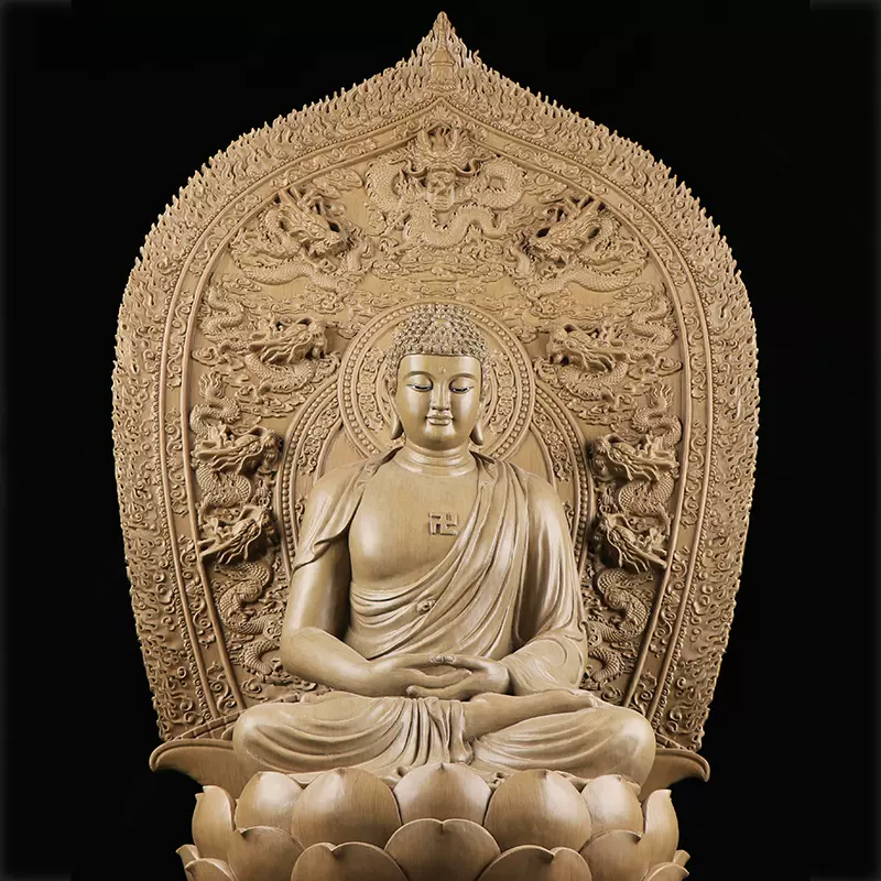 中国 古銅鍍金 釋迦牟尼立像 仏像 F 1743-