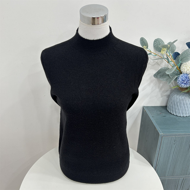 Middle-aged and elderly mother's clothing bottoming sweater plus size middle-aged women's woolen sweater thick autumn and winter sweater inner sweater