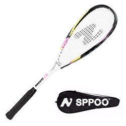 Sppoo Squash Racket Massive70 Beginner Set, Fashionable and Ultra-Light, Unisex for College Students, Novice Training Racket