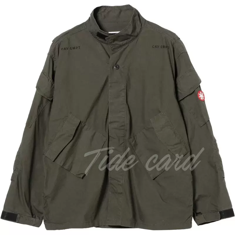 CAVEMPT C.E cav empt STAND COLLAR BDU CE口袋夹克军事工装外套-Taobao