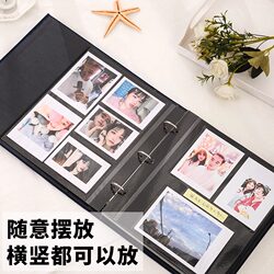 Photo Album, Large-Capacity Family Memory Album, Writable, Adhesive, Laminated, Self-Adhesive Photo Album for Couples and Baby Growth