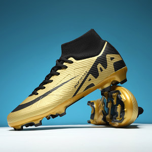 
Football shoes men and women broken nails long short nail ag children high-top adult couple training shoes sports shoes
