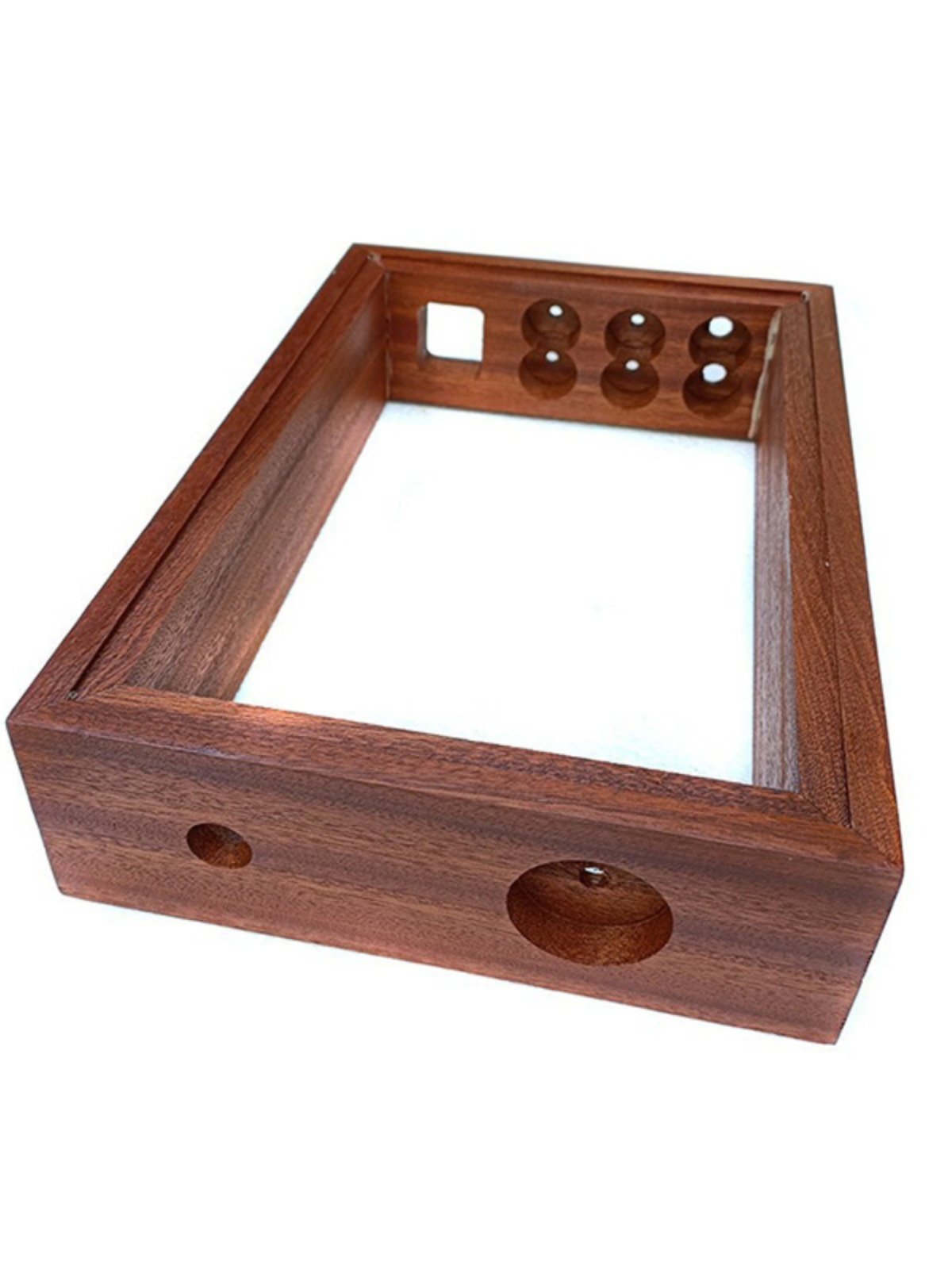 Chingning Qnw204 Sabili ログチューブアンプ 木製シャーシ - 30cm x 20cm