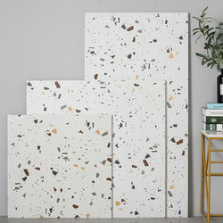 Colored Terrazzo 800X800 Tiles Living Room Bedroom Floor Tiles Balcony Restaurant Non-Slip Floor Tiles Bathroom Wall Tiles