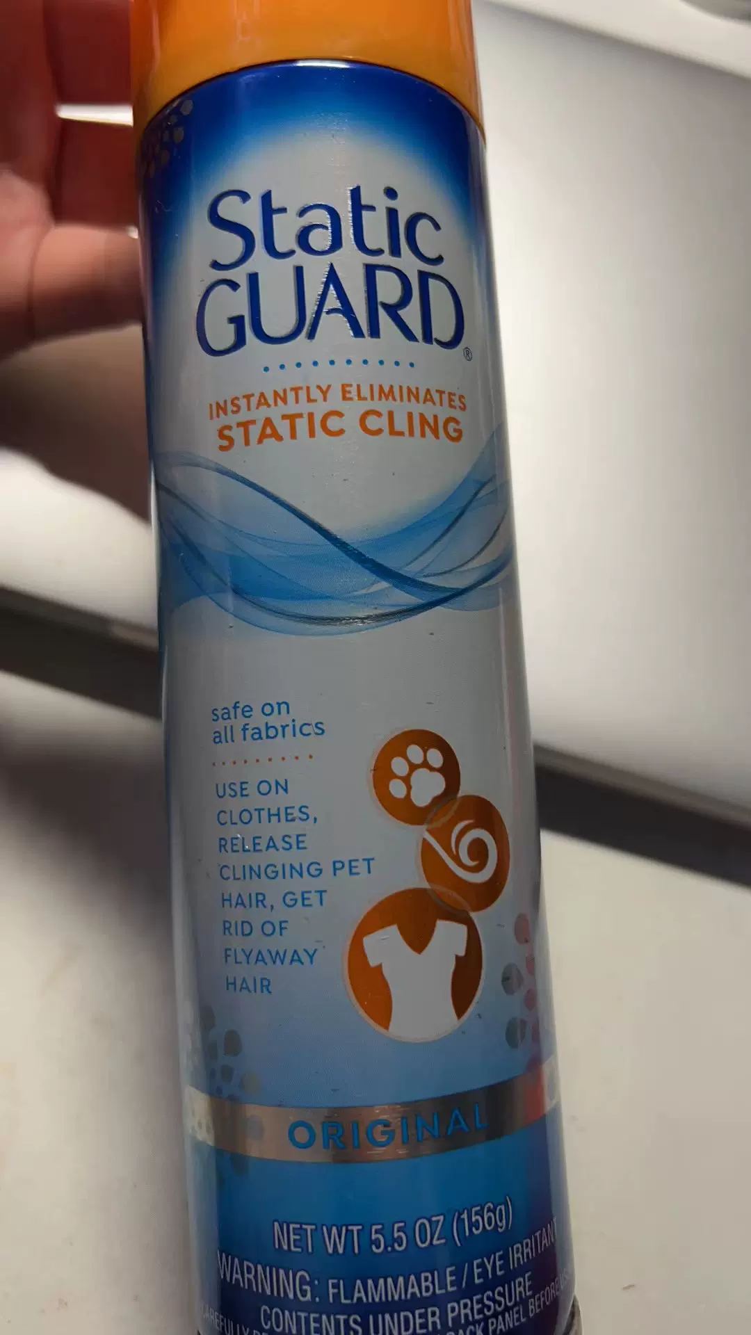 Static Guard Static Cling Spray, 5.5 oz Pack of 6 Greece