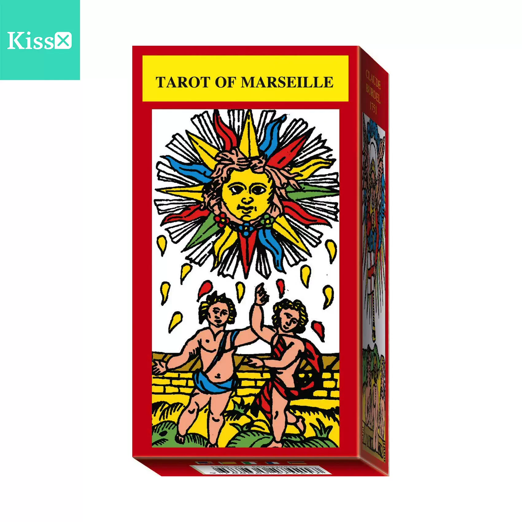 现货】进口正版马赛卡牌桌游Tarot of Marseille-Taobao