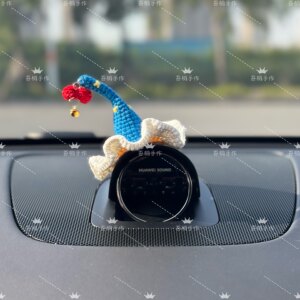 
Ask the world audio elf hat M5M7M8M9 Zhijie R7S7 Xiangjie S9 Shangjie H5 hand-crocheted car interior decoration