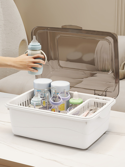 Boon Water Bottle Drainer Boon Trip Compact Travel Bottle Drying