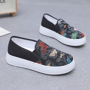 
Soft-soled old Beijing cloth shoes 2026 new fisherman shoes versatile casual breathable canvas shoes slip-on lazy shoes