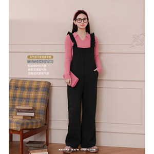 
Maodian [New York Times] Nana’s pregnancy outfits, women’s overalls, casual maternity suits, new spring and autumn styles