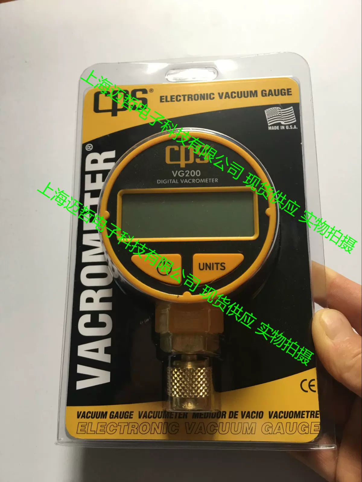 CPS VG200 Vacuum Gauge With Digital LCD Display Tools By, 47 OFF