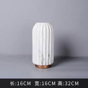 
Green plants, small diameter porcelain, decals, stone pattern style ceramic flower pots, gardening ceramic crafts, home decorations, vase