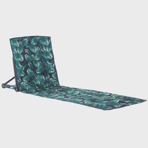 
Outdoor folding backrest cushion chair outdoor picnic camping outdoor portable extended single casual beach lounge chair