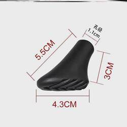 Bicycle Pedal Support Mountain Bike Electric Bike Motorcycle Foot Support Protective Cover Holder Rubber Pad Foot Support Cover