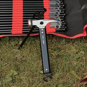 
Ultra-small outdoor aluminum alloy mini hammer ultra-light hammer camping portable tent hammer camping hammer claw hammer pick