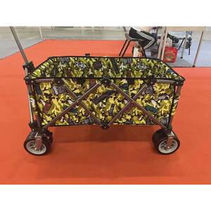 
Outdoor camping picnic car camping car portable folding hand cart trolley outing camping stall multi-functional