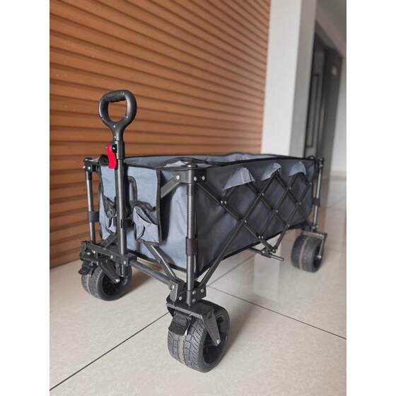 
Factory direct supply for household camper vans, picnic carts, portable folding stalls, large-capacity flexible carts, outdoor car campsites