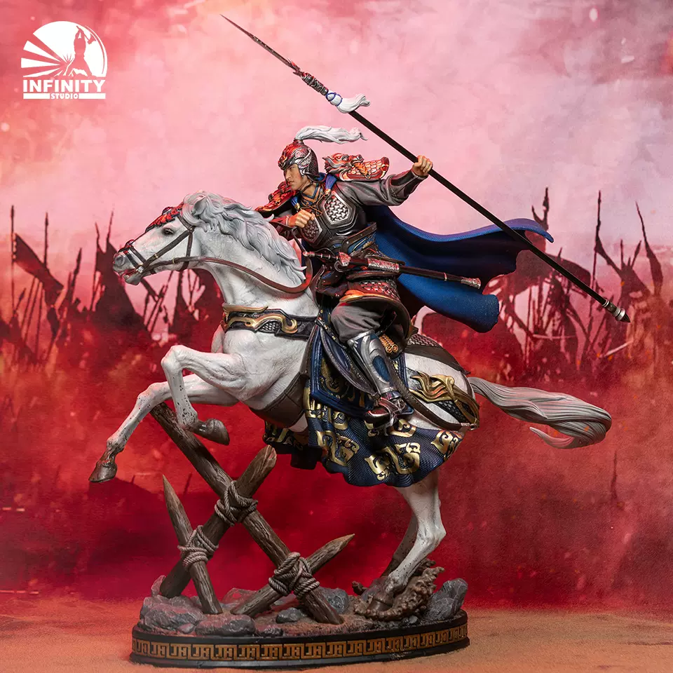 趙雲像　中国工芸品 中国伝統工芸品 趙雲 - メルカリ