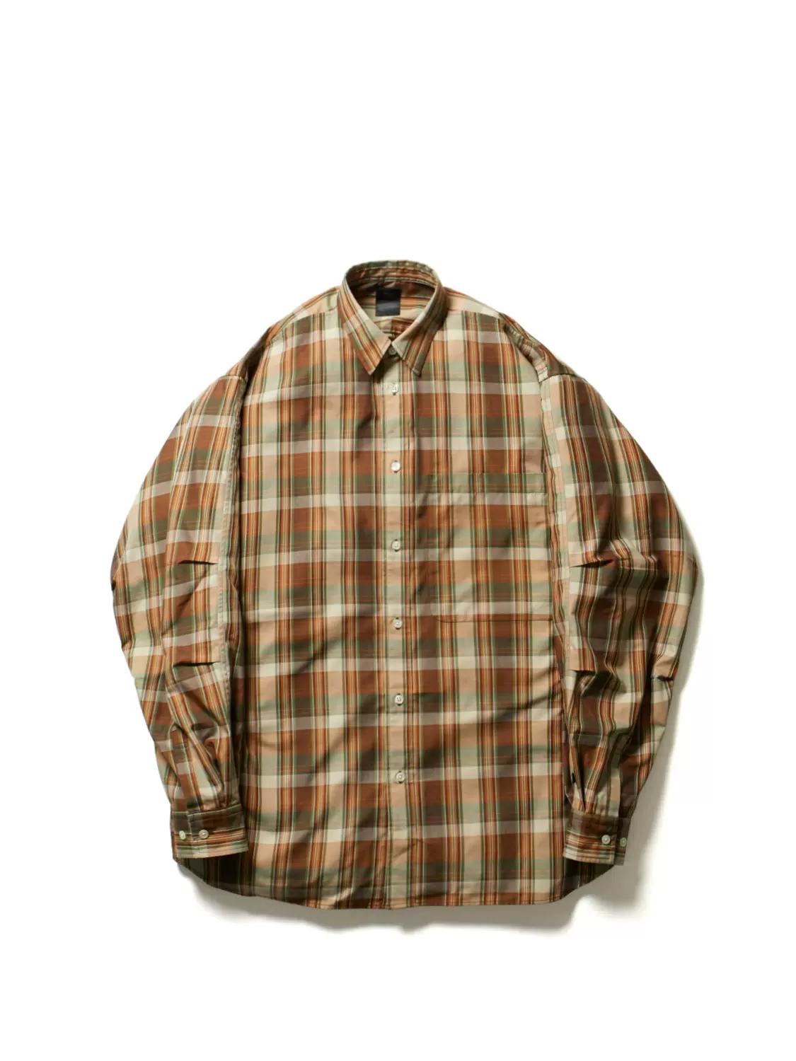 DAIWA PIER39 TECH REGULAR COLLAR SHIRTS PLAIDS 22AW 格纹衬衫-Taobao