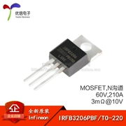 Chính Hãng IRFB3206PBF TO-220 N Kênh 60V/210A Cắm Trực Tiếp MOSFET Ống Hiệu Ứng Trường