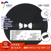 Hàng Chính Hãng MMBTA92LT1G 2D SOT-23 PNP Transistor Miếng Dán Triode 10 Miếng