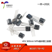 Chính Hãng BC337 TO-92 45V 800mA NPN Transistor Triode (20 Cái)