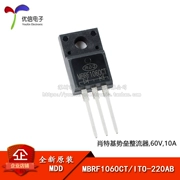 Chính Hãng MBRF1060CT ITO-220AB 60V/10A Cắm Diode Chỉnh Lưu Schottky