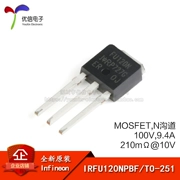 Chính hãng IRFU120NPBF TO-251 N kênh 100V/9.4A cắm trực tiếp MOSFET ống hiệu ứng trường
