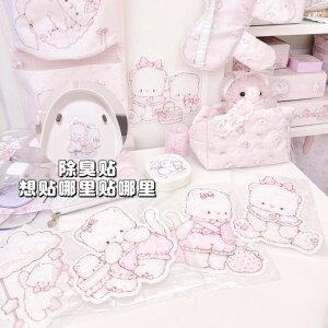 MG original deodorizing stickers cat series bathroom toilet deodorizing self-adhesive aromatherapy stickers bathroom fragrance decorative stickers