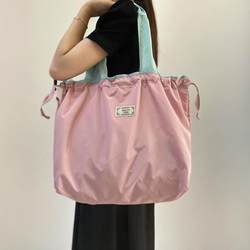 Large Shopping Bag Foldable Portable Eco-Friendly Bag Shoulder Bag Tote Bag Travel Bag Waterproof Supermarket Grocery Bag