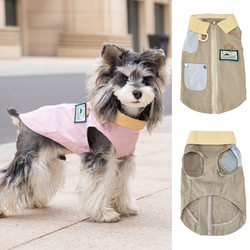 Korean-Style Washed Coat Pet Clothing Dog and Cat Clothes Pet Apparel Spring and Summer New Pet Coat 26