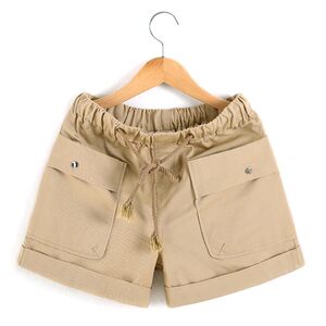 
Wear-resistant large thin overalls, leak-proof and breathable shorts, handsome sports summer loose three-point men's pockets