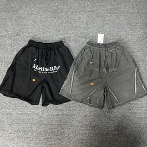 
Pure original version Martine rose FW26 summer irregular washed distressed heavy loose men's and women's shorts